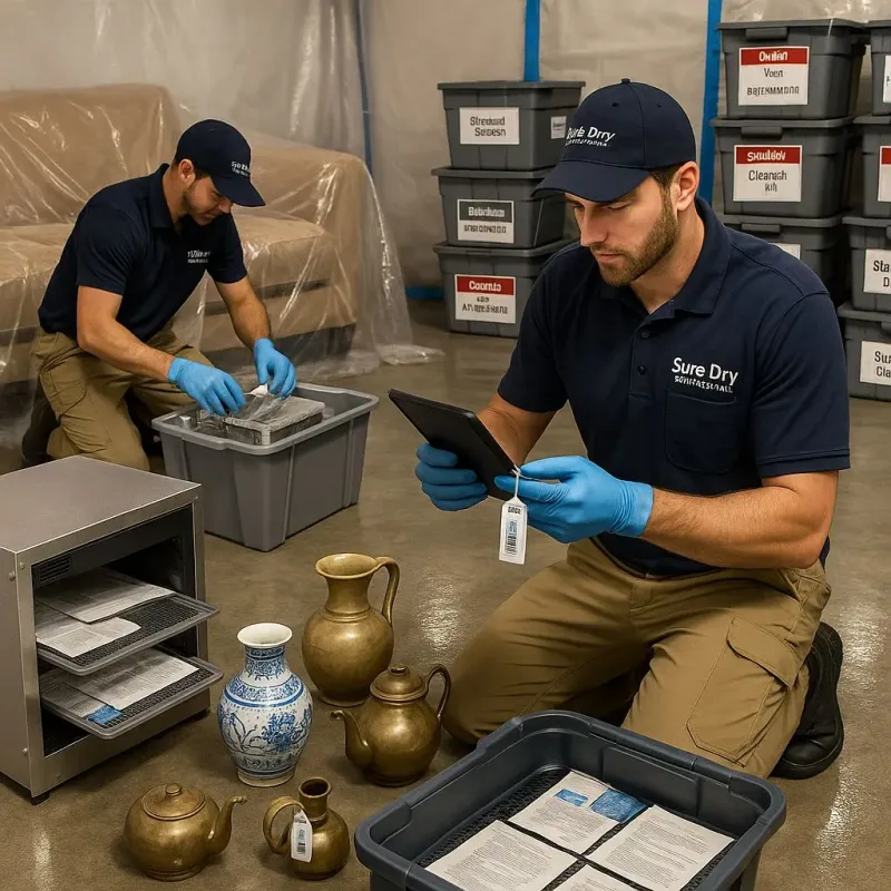 Content Protection and Restoration process in Clare, MI