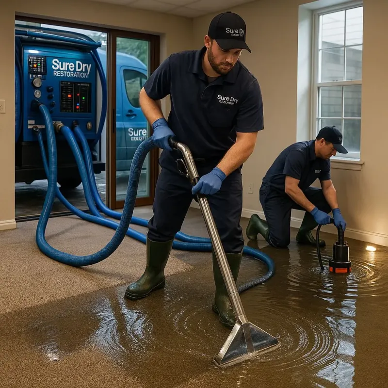 Water Extraction and Removal process in Clare, MI